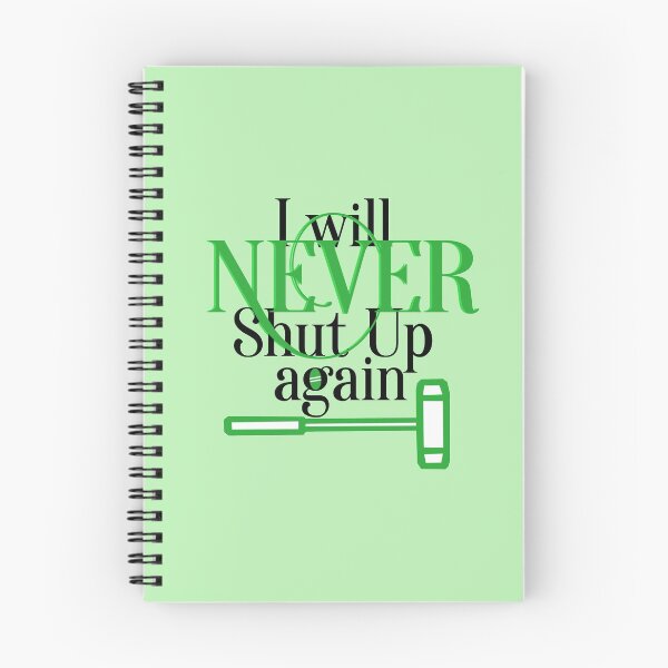Item preview, Never shut up again designed and sold by Spread-Love.