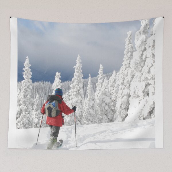 Item preview, Snowshoeing designed and sold by VintageLand-Co.