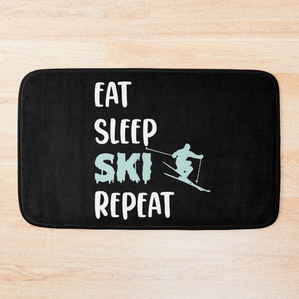 Item preview, Eat Sleep SKI Repeat designed and sold by ErmessThiings.