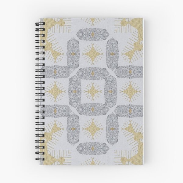 Item preview, Pastel Ochre Grey Retro Geometric Woven Texural Interior Wall Decor  designed and sold by Jenny Meehan Art Prints and Patterns  .