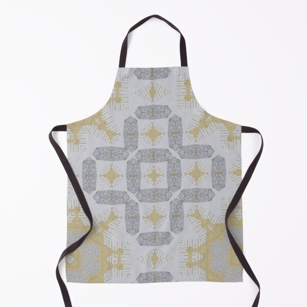 Item preview, Pastel Ochre Grey Retro Geometric Woven Texural Interior Wall Decor  designed and sold by Jenny Meehan Art Prints and Patterns  .