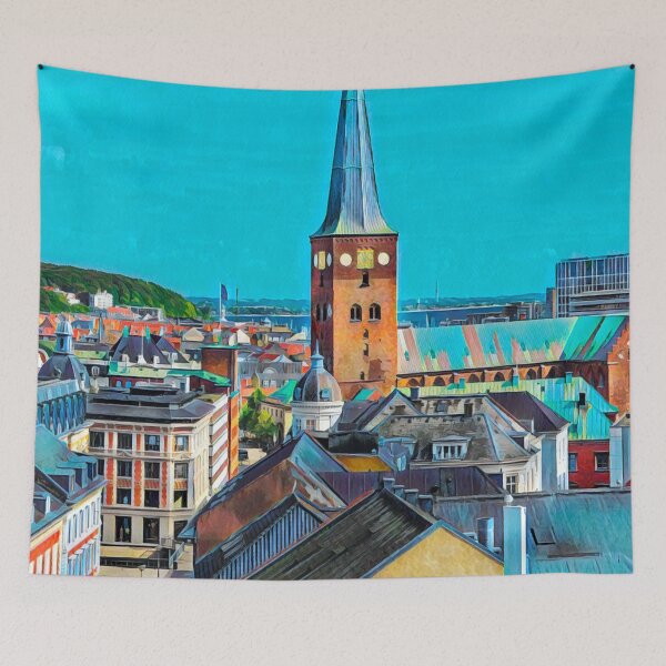 Item preview, Aarhus Denmark designed and sold by Sofia-Draws.