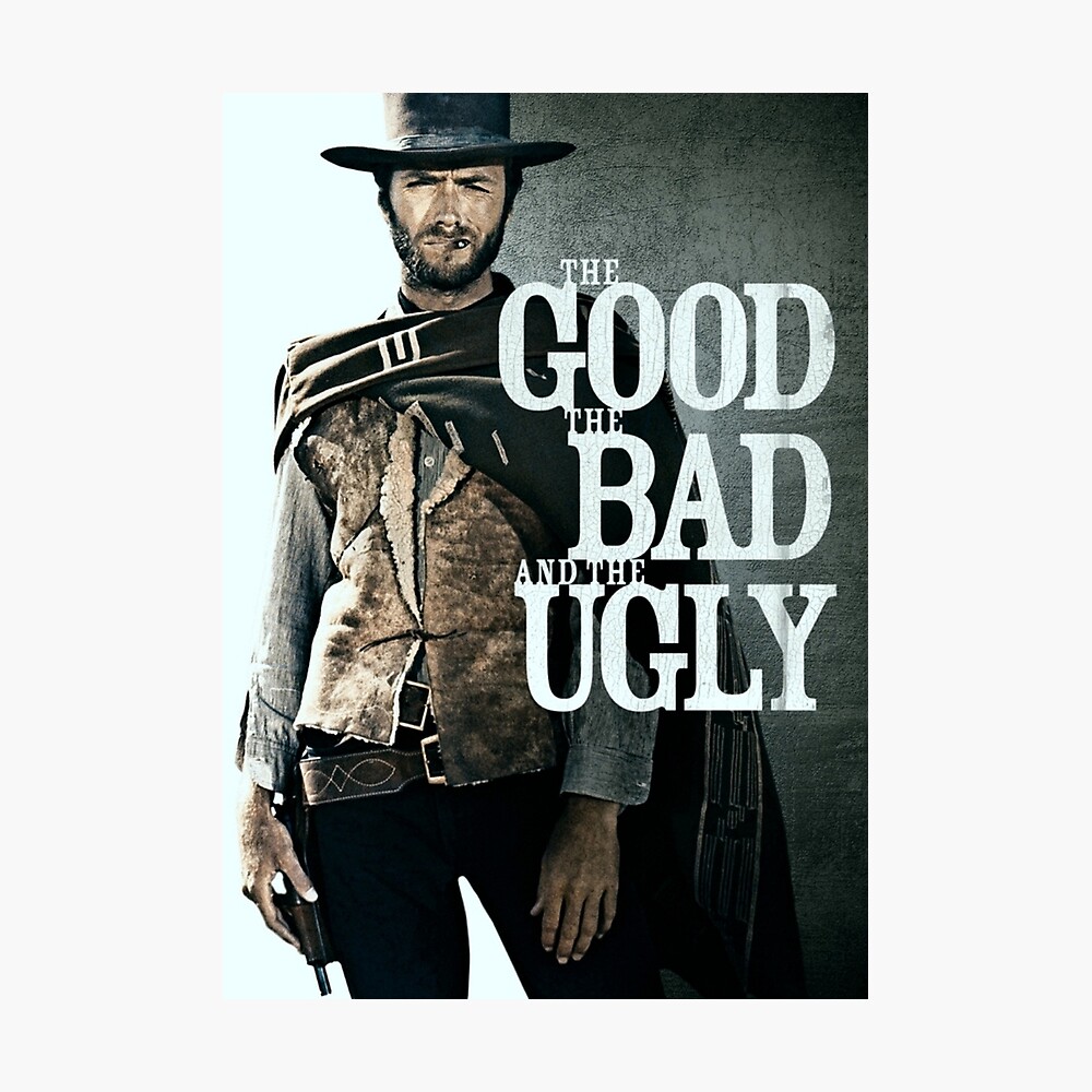 Vintage The Good The Bad And The Ugly 3 Cowboy Pullover Hoodie for Sale by  MaelleCollard