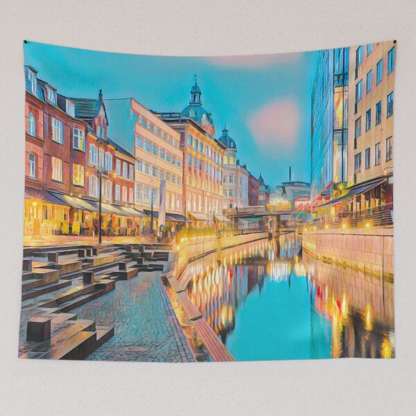 Item preview, Aarhus Streets Denmark designed and sold by Sofia-Draws.