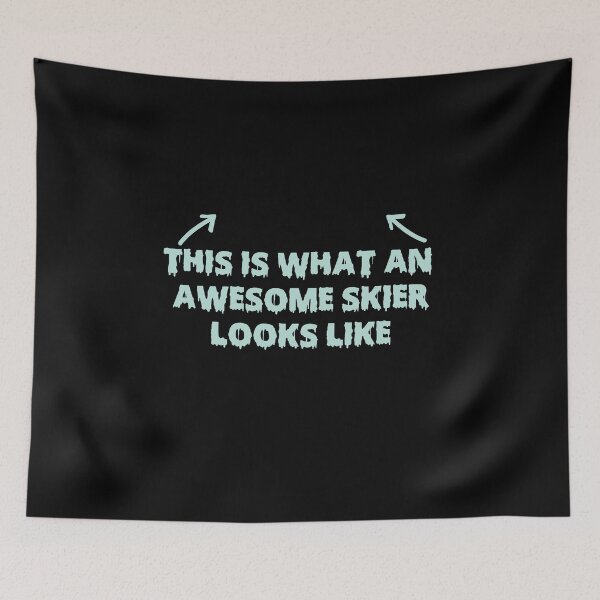 Item preview, This is What an Awesome Skier Looks like designed and sold by ErmessThiings.