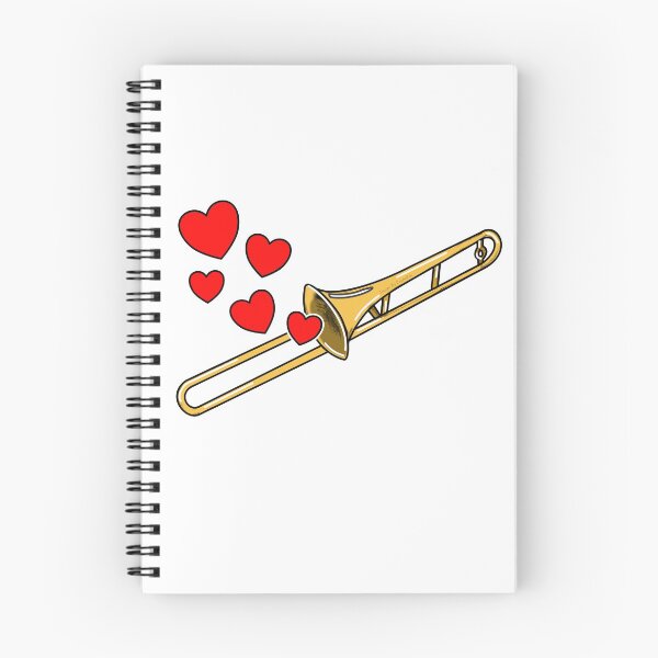 Item preview, Valentines Day Trombone Player Trombonist Anniversary Wedding Musician designed and sold by doodlerob.