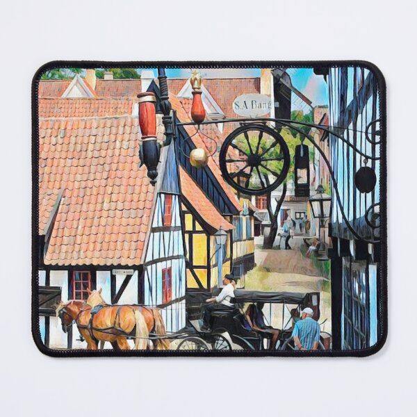 Item preview, Danish Village, Aarhus designed and sold by Sofia-Draws.