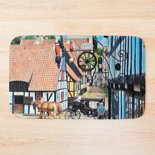 Item preview, Danish Village, Aarhus designed and sold by Sofia-Draws.