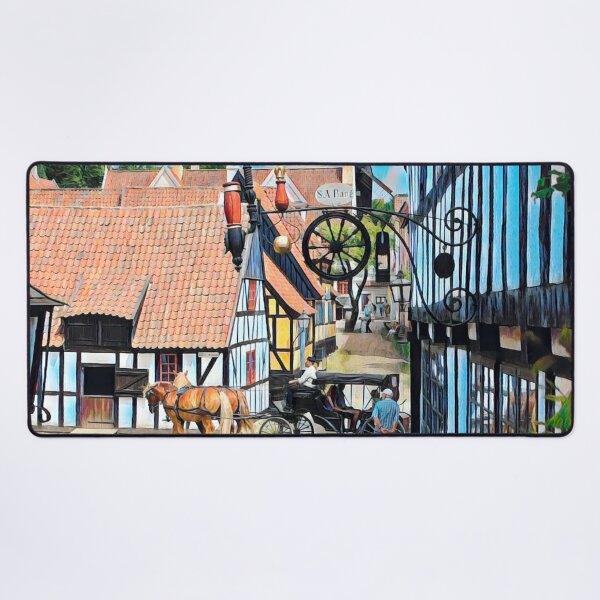 Item preview, Danish Village, Aarhus designed and sold by Sofia-Draws.