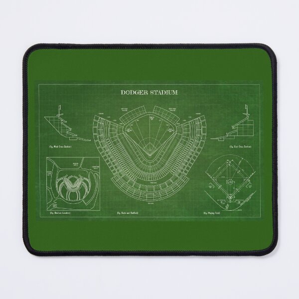 Item preview, Dodger Stadium (Green Grid Version) designed and sold by BGALAXY.