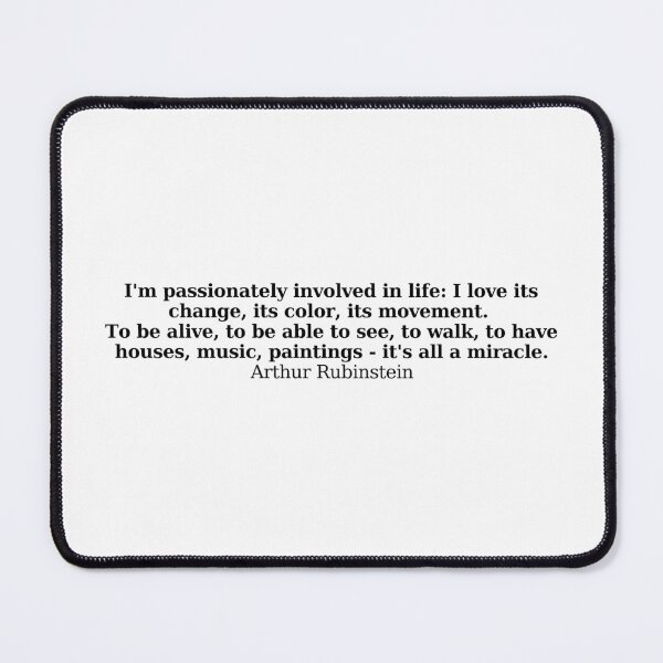 Item preview, Rubinstein quote -Miracle designed and sold by Musicianst0re.