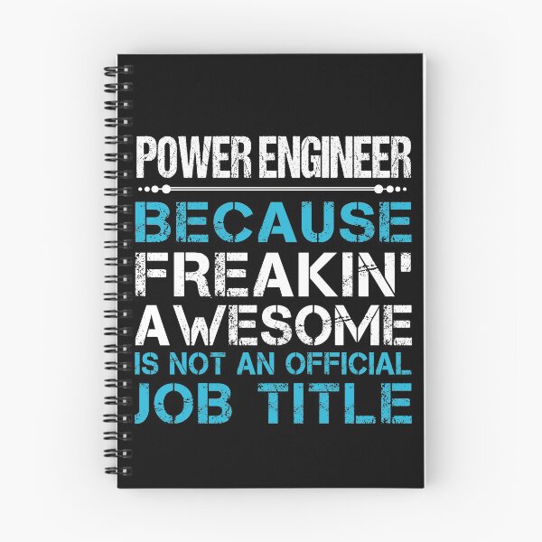 Item preview, Power Engineer T Shirt - Freaking Awesome Job Gift Item Tee designed and sold by oetate4774.