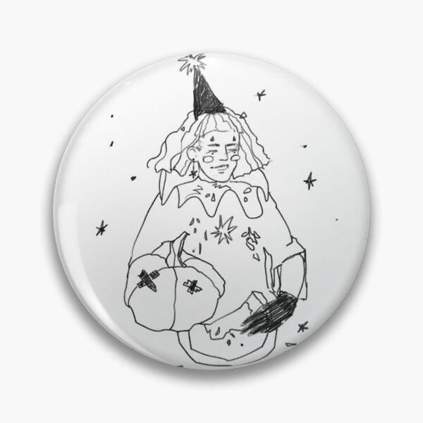 Item preview, pierrot designed and sold by ladyredybird.