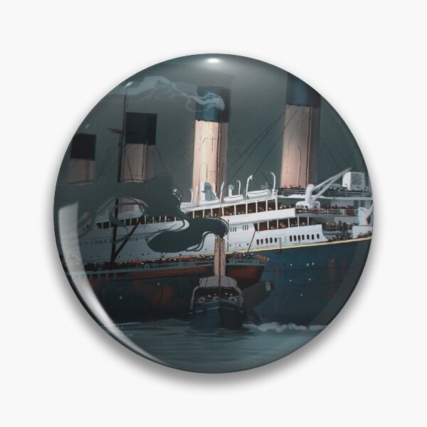 Item preview, Titanic's departure - Artwork by Eliott Sontot - RMS Titanic painting designed and sold by Eliott Sontot.