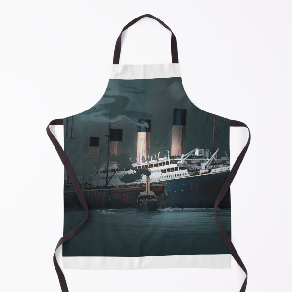 Item preview, Titanic's departure - Artwork by Eliott Sontot - RMS Titanic painting designed and sold by Eliott Sontot.