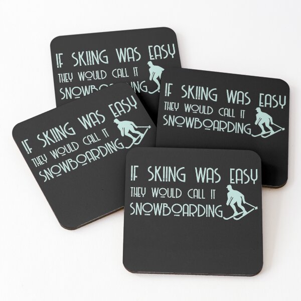Item preview, If Skiing Was Easy They Would Call it Snowboarding designed and sold by ErmessThiings.