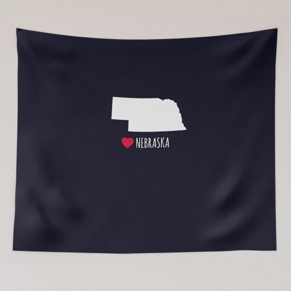 Item preview, Love Heart Nebraska designed and sold by AlwaysAwesome.