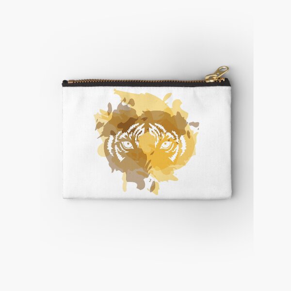 Item preview, Tiger eyes with watercolor splashes background designed and sold by ElenaKud.