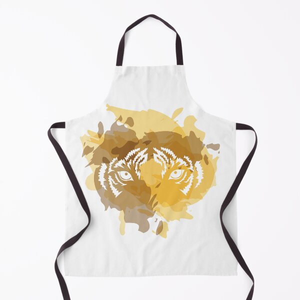 Item preview, Tiger eyes with watercolor splashes background designed and sold by ElenaKud.