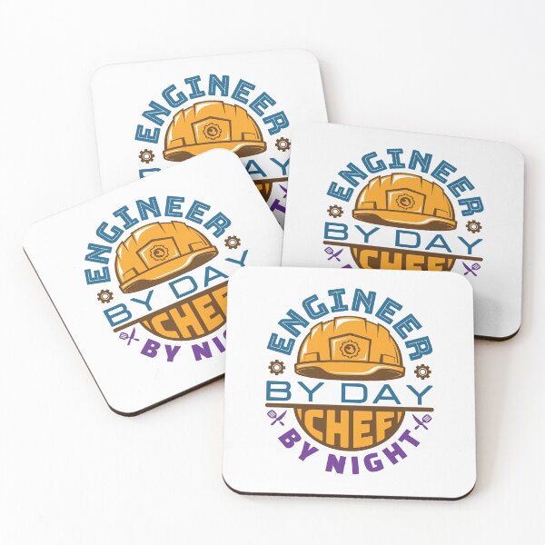 Item preview, Engineer by Day Chef by Night designed and sold by jaygo.
