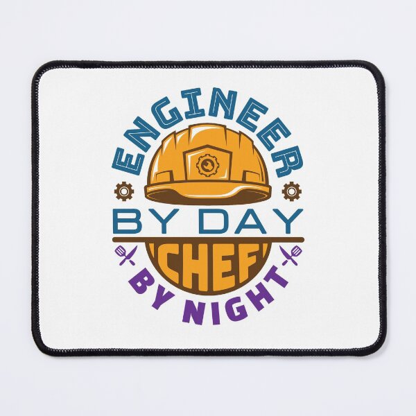Item preview, Engineer by Day Chef by Night designed and sold by jaygo.