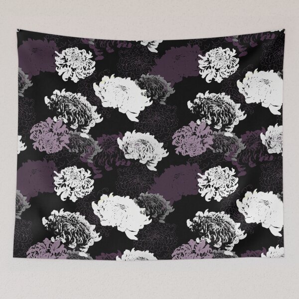 Item preview, [Repeat] Murasaki Kiku  紫菊 designed and sold by Digital-Floral.