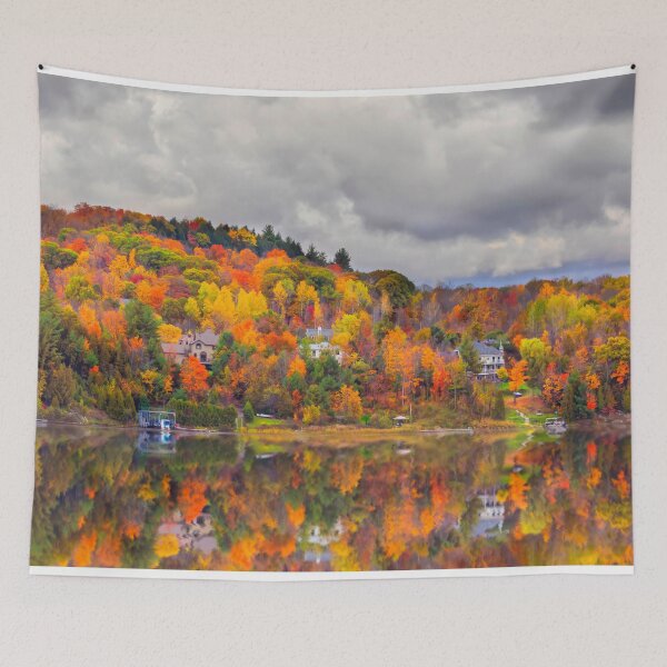 Item preview, Autumn along the Gatineau river in Quebec designed and sold by James Cumming.