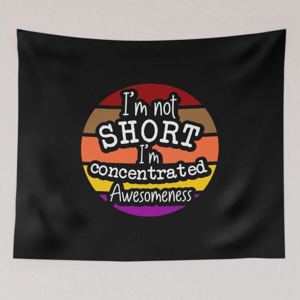 Item preview, I'm not short I'm concentrated awesomeness  designed and sold by pnkpopcorn.