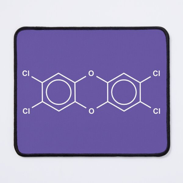 Item preview, Seveso Dioxin Chemical Molecule Structure designed and sold by Girih.
