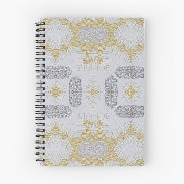 Item preview, Pastel Ochre Grey Retro Geometric 2 Woven  Texural Interior Wall Decor  designed and sold by Jenny Meehan Art Prints and Patterns  .