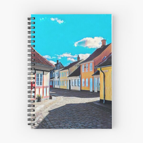Item preview, Odense Cityscape Denmark designed and sold by Sofia-Draws.