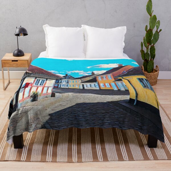 Item preview, Odense Cityscape Denmark designed and sold by Sofia-Draws.