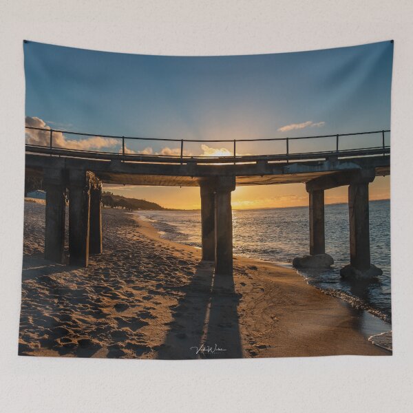 Artikelvorschau, Dromana Pier, Romana, Mornington Peninsula, Victoria, Australien entworfen und verkauft von Vicki Walsh.