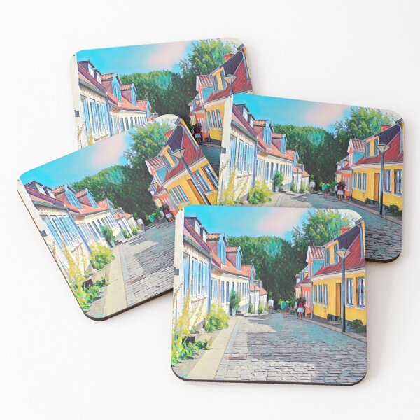 Item preview, Odense Streets Denmark designed and sold by Sofia-Draws.