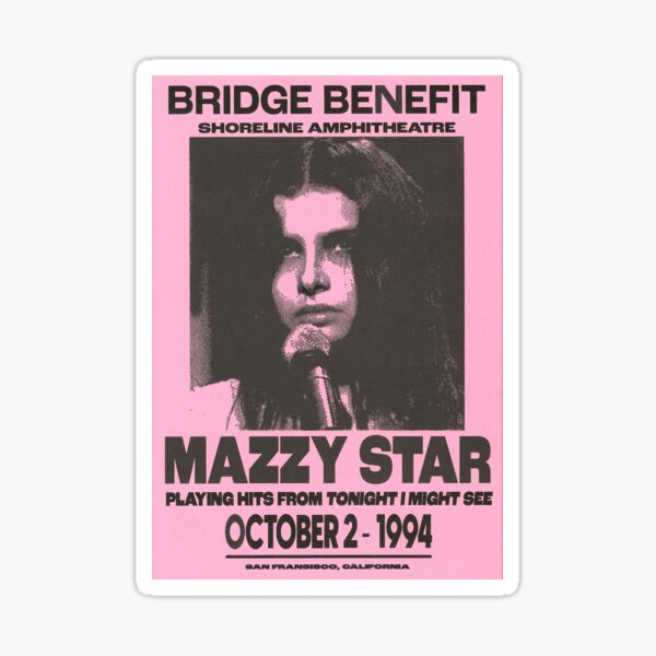 mazzy star Sticker