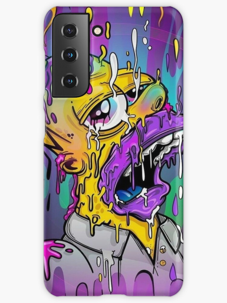 Melting Homer Samsung Galaxy Phone Case