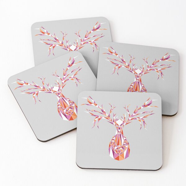 Item preview, Pride Deer: Lesbian flag designed and sold by sadlylucifer.