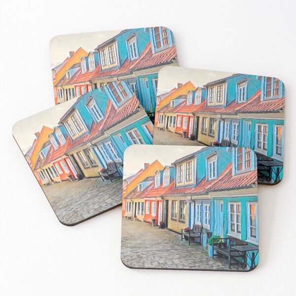 Item preview, Aalborg Cityscape Denmark designed and sold by Sofia-Draws.