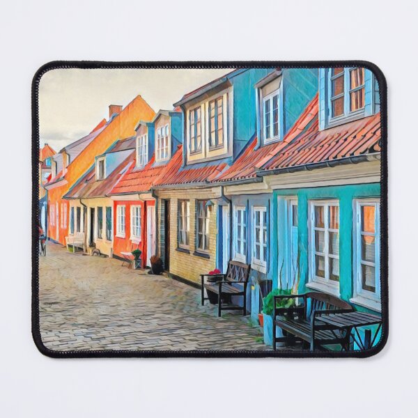 Item preview, Aalborg Cityscape Denmark designed and sold by Sofia-Draws.
