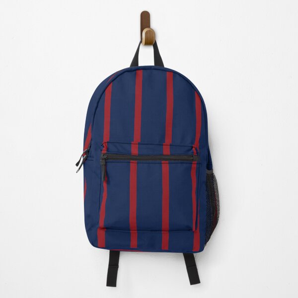 Item preview, Bordeaux Navy Maroon Pinstripes Retro 1994  designed and sold by Sporting Colour.