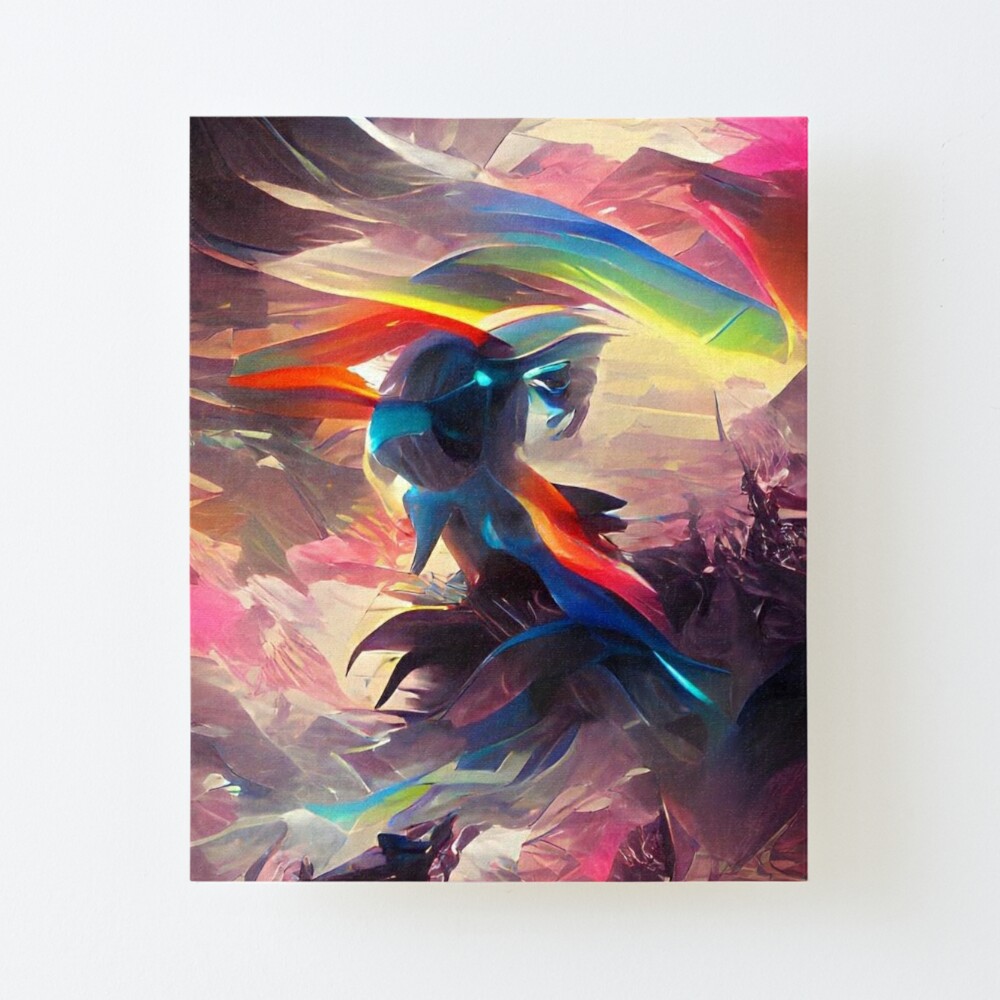 Pañuelo for Sale con la obra «rainbow dash de mi pequeño pony dibujado por  una red neuronal» de ANIBLA | Redbubble