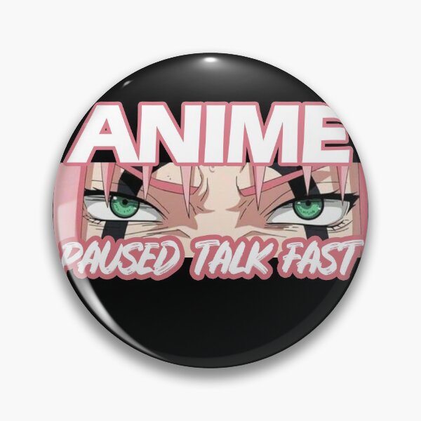 Item preview, Anime Paused Talk Fast designed and sold by ILIASSART.