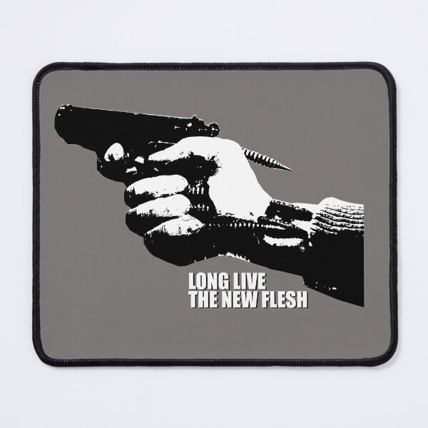 Item preview, Videodrome Long Live The New Flesh Small Font Tshirt designed and sold by theshirtnerd.