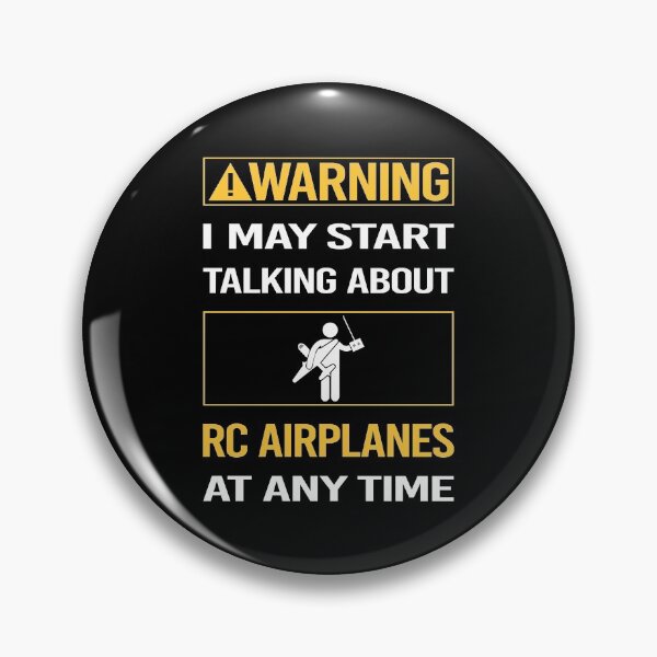 Item preview, Funny Warning RC Airplane Airplanes Plane Planes designed and sold by ArydeaNoriega.