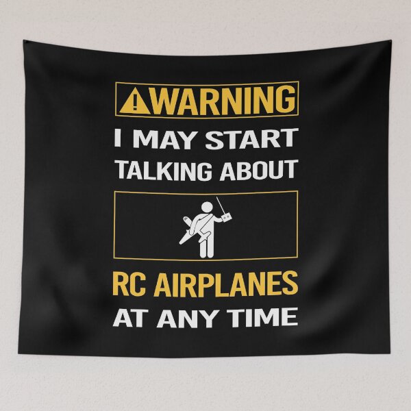 Item preview, Funny Warning RC Airplane Airplanes Plane Planes designed and sold by ArydeaNoriega.