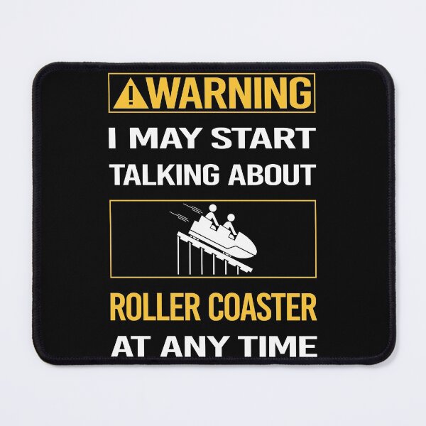 Item preview, Funny Warning Roller Coaster Coasters Rollercoaster designed and sold by ArydeaNoriega.