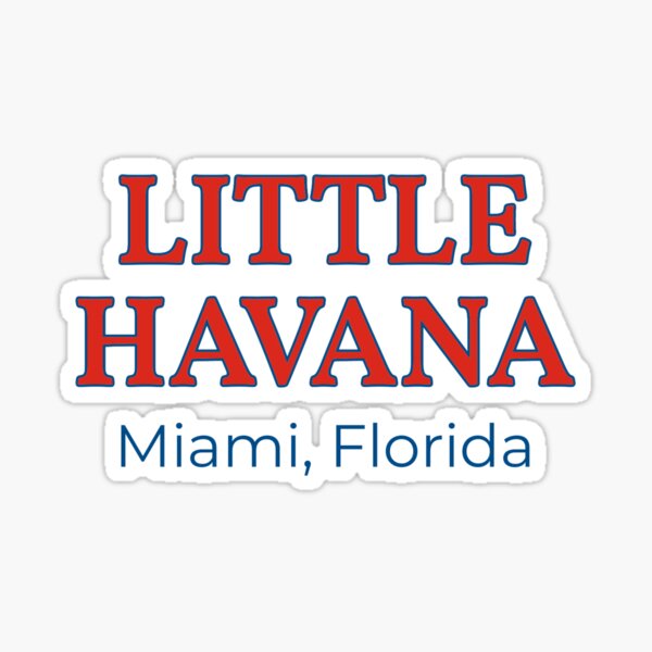 Item preview, Little Havana Miami Florida  designed and sold by The Junto Shop.