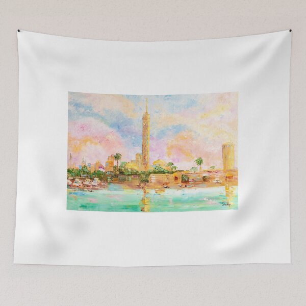 Artikelvorschau, Cairo. City on the Nile River. Egypt. entworfen und verkauft von Natalia_Shchip.