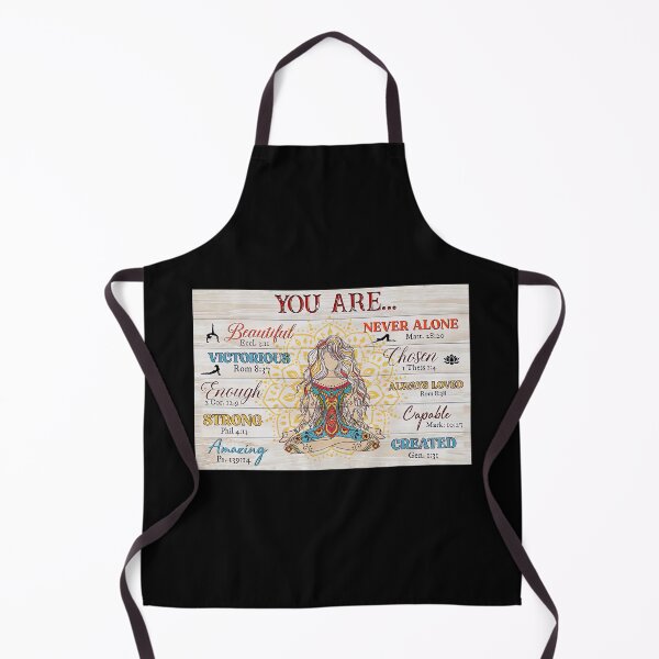 Item preview, Girl Yoga Namaste - You Are Beautiful - Girl Meditating goddess in lotus designed and sold by HerBertTeee.