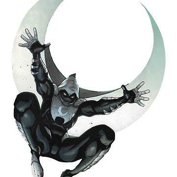 Artwork thumbnail, Marc Spector Moon Knight   by eLLaUnique